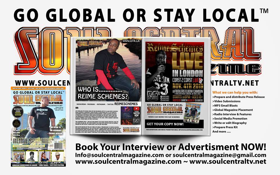 Soul Central Magazine #Edition #72 Indie Artist Reime Schemes